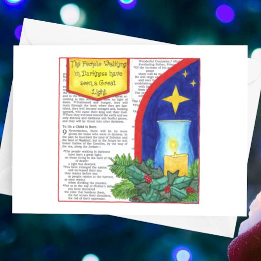 Mensen lopen in het Inspirerend Briefkaart van de