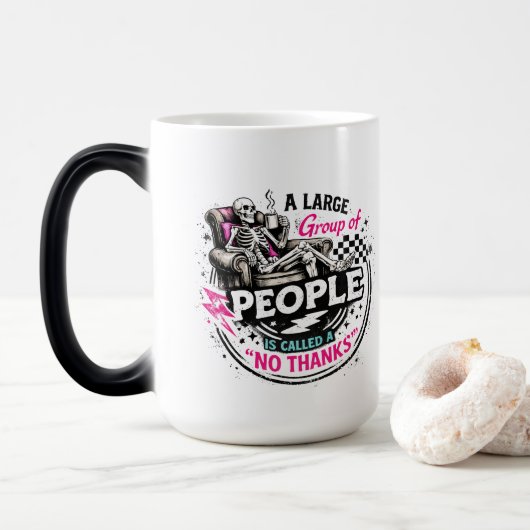 Mensen  magische mok (Met donut)