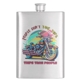 Mensen maken geen uitstapjes:  Retro Style Bike Flacon