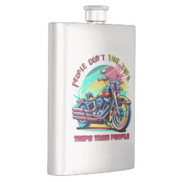 Mensen maken geen uitstapjes: Retro Style Bike Flacon