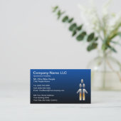 Mensen, menselijk potentieel visitekaartje (Staand voorkant)