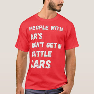 Mensen met AR's krijgen geen kraakbedekking. T-shirt