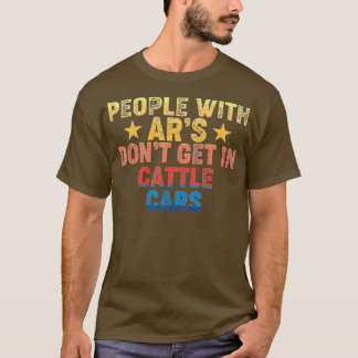 Mensen met ars krijgen geen Vintage in de veeteelt T-shirt