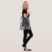 MENSEN MET BESTE CONCRETE CATHEDRAGEN TOTE BAG (Op model)