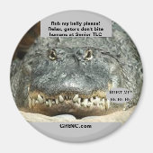 Mensen met een Senior TLC leuke speelmagneet Magneet (Voorkant)