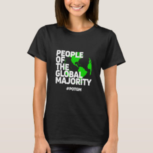 Mensen met een wereldmeerderheid t-shirt