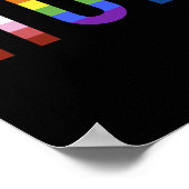 Mensen met lesbische, homoseksuele, bi- en transse poster (Hoek)