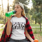 Mensen met paraplu's t-shirt