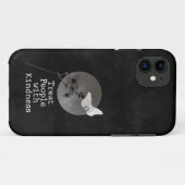 Mensen met vriendelijkheid behandelen Case-Mate iPhone case (Achterkant (horizontaal))