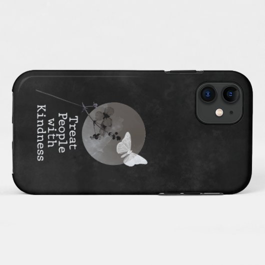Mensen met vriendelijkheid behandelen Case-Mate iPhone case (Achterkant (horizontaal))