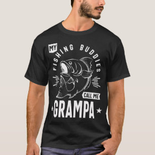 Mensen Mijn Visvrienden Noemen Me Opa Opa Gif T-shirt