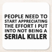 Mensen moeten beginnen te waarderen kartonnen onderzetters (Voorkant)