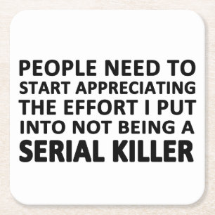 Mensen moeten beginnen te waarderen kartonnen onderzetters