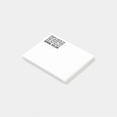 Mensen moeten beginnen te waarderen post-it® notes (Schuin)