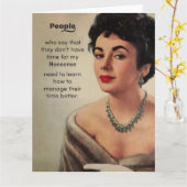 Mensen moeten leren kaart (Gele Bloem)