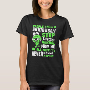 Mensen moeten serieus ophouden normaal geluid te v t-shirt