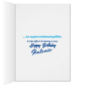 Mensen mogen Parodie Grappige Verjaardag Kaart (Binnen (Rechts))