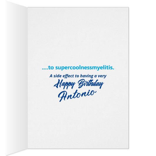 Mensen mogen Parodie Grappige Verjaardag Kaart (Binnen (Rechts))