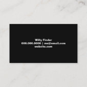 Mensen naar mensen Visitekaartje (Achterkant)