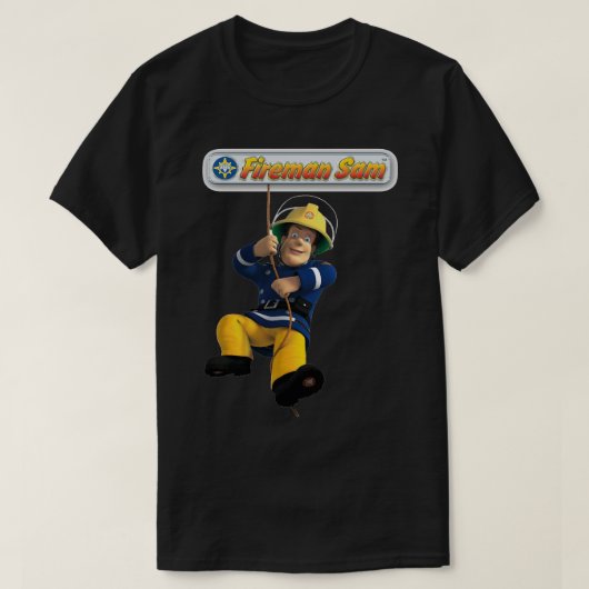 Mensen noemen me Cartoon Fireman Names for Sam Chi T-shirt (Design voorkant)