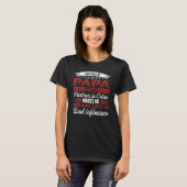 Mensen noemen me papa omdat partner in misdaad F T-shirt (Voorkant volledig)