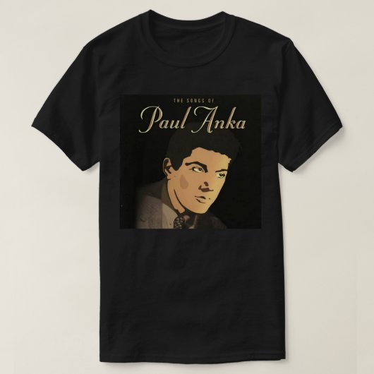 Mensen noemen me Paul Anka het beste van kunst Log T-shirt (Design voorkant)