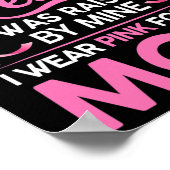 Mensen ontmoeten nooit hun helden Ik ben opgevoed  Poster (Hoek)