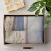 Mensen op een strand van Amaldus Nielsen Tissuepapier (Geschenk)