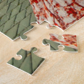 Mensen op het plein Saint Peter, Rome, Italië Legpuzzel (Zijkant)