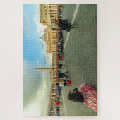 Mensen op het plein Saint Peter, Rome, Italië Legpuzzel (Verticaal)