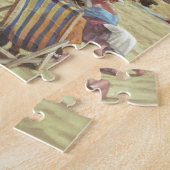 mensen op het strand Bournemouth, Dorset, Verenigd Legpuzzel (Zijkant)