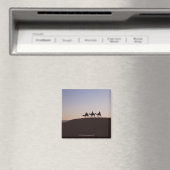 Mensen op kamelen, Marokko Magneet (Insitu (Vaatwasser))