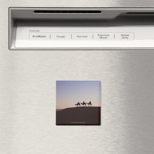 Mensen op kamelen, Marokko Magneet (Insitu (Vaatwasser))