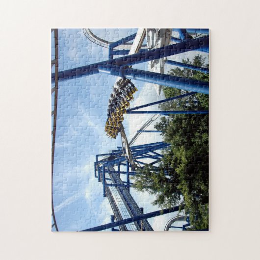 Mensen op onderzetter legpuzzel (Verticaal)