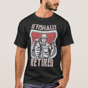 Mensen O'visserij Gepensioneerd Grappige Visser Vi T-shirt