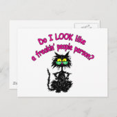 MENSEN PERSOON BRIEFKAART (Voorkant / Achterkant)