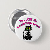 MENSEN PERSOON RONDE BUTTON 5,7 CM (Voorkant /achterkant)