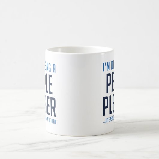 Mensen Plezier Koffiemok (Center)