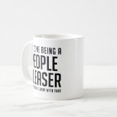 Mensen Plezier Koffiemok (Voorkant links)