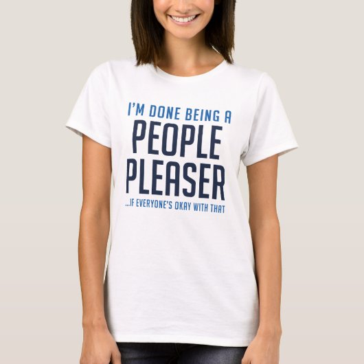 Mensen Plezier T-shirt (Voorkant)