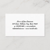 Mensen praten op podcast | Hout Visitekaartje (Achterkant)