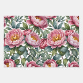  mensen roos aangepaste naam inpakpapier vel (Voorkant 2)