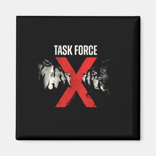 Mensen schurk team Task Force X Prestatie Magneet (Voorkant)
