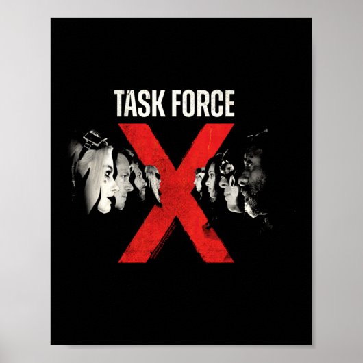 Mensen schurk team Task Force X Prestatie Poster (Voorkant)