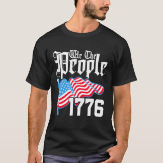 Mensen sinds 1776 vieren op 4 juli de VS T-shirt