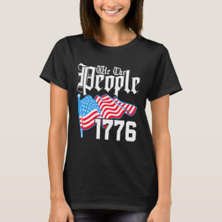 Mensen sinds 1776 vieren op 4 juli de VS T-shirt