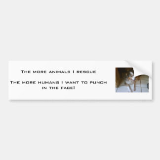 MENSEN STINKEN... BUMPERSTICKER