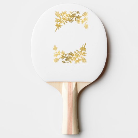 "Mensen streven ernaar beter te zijn, niet de best Tafeltennisbatje (Achterkant)