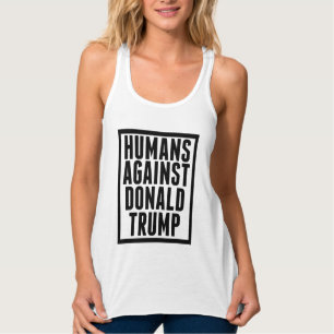 Mensen tegen Donald Trump Tanktop