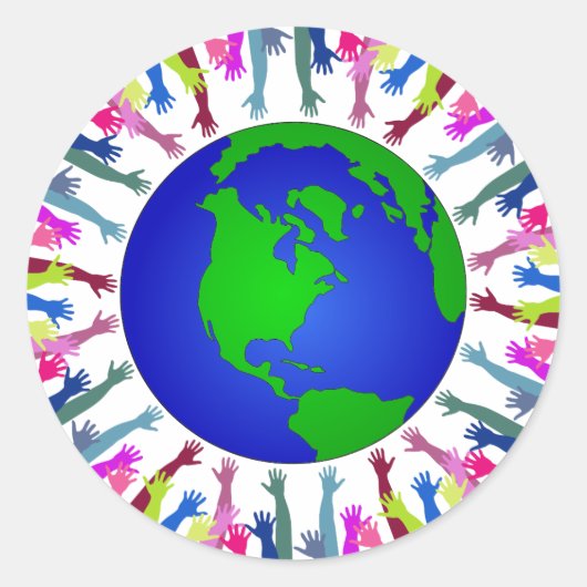 Mensen van Aarde stickers (Voorkant)